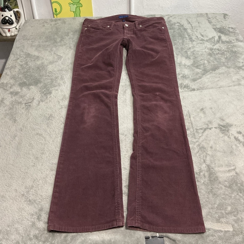 Martin + OSA Corduroy Flare Low Rise Pants Womens 26L Indie Boho Y2K Grunge